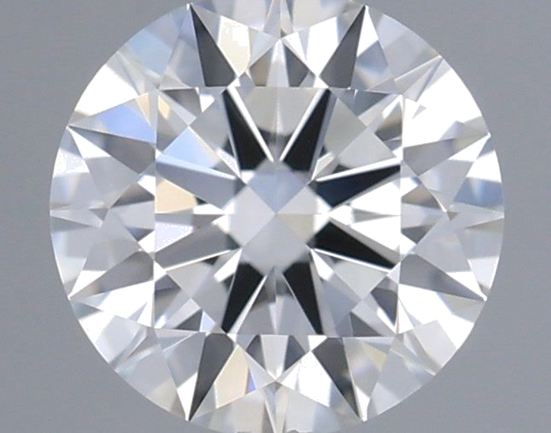 0.38 carat F-VVS1 Excellent cut Natūralus Round Deimantas (1)
