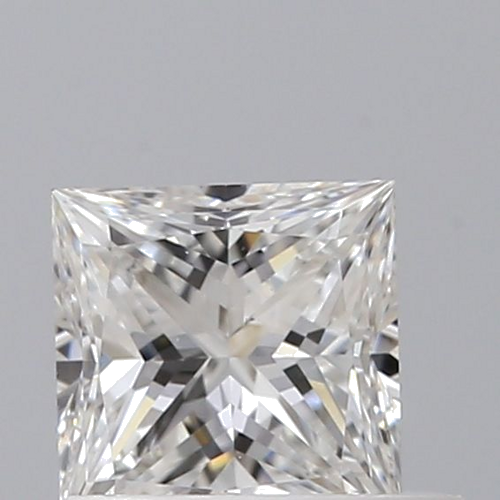 0.51 carat E-VS2 Natūralus Princess Deimantas (1)