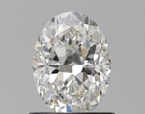 0.9 carat G-SI1 Natūralus Oval Deimantas (1)