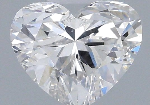 0.45 carat G-VS2 Natūralus Heart Deimantas (1)