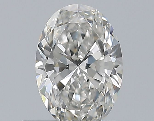 0.5 carat G-VS2 Natūralus Oval Deimantas (1)