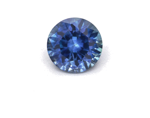 0.59 carat BLUE Round Safyras (1)