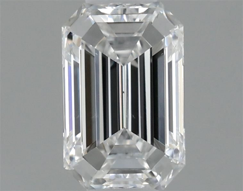 0.4 carat E-SI1 Natūralus Emerald Deimantas (1)