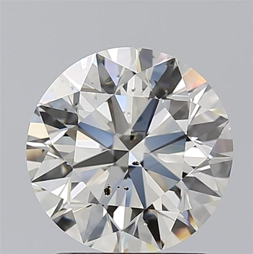 2.01 carat K-SI2 Excellent cut Natūralus Round Deimantas (1)