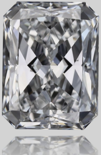 0.3 carat D-SI1 Natūralus Radiant Deimantas (1)