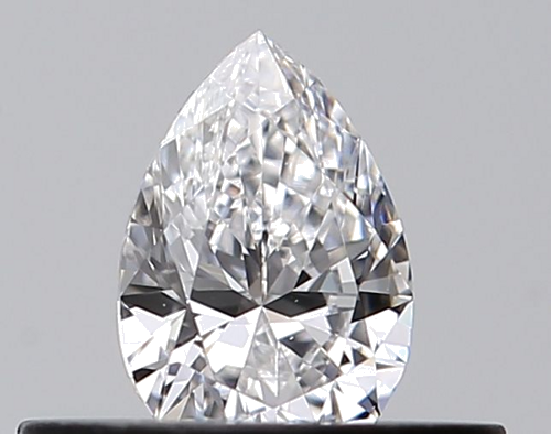 0.28 carat D-VS1 Natūralus Pear Deimantas (1)