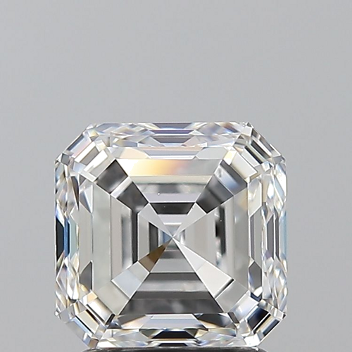 2.01 carat E-VS1 Natūralus Asscher Deimantas (1)