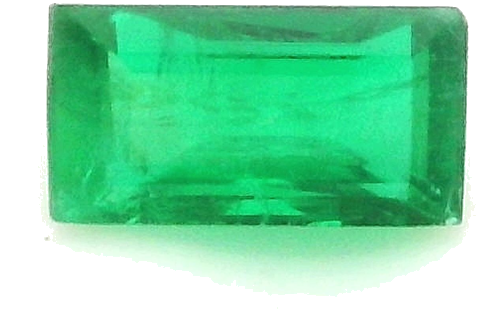 0.29 carat GREEN Baguette Smaragdas (1)