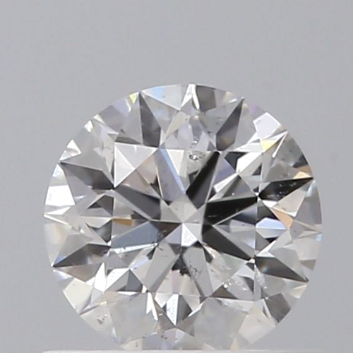 0.54 carat E-SI2 Excellent cut Natūralus Round Deimantas (1)