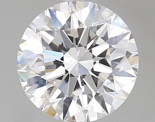 0.5 carat F-SI2 Very Good cut Natūralus Round Deimantas (1)