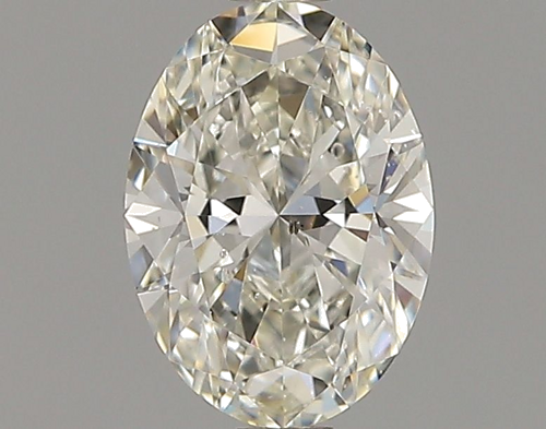 0.54 carat H-SI1 Natūralus Oval Deimantas (1)