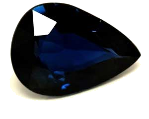 0.66 carat BLUE Pear Safyras (1)
