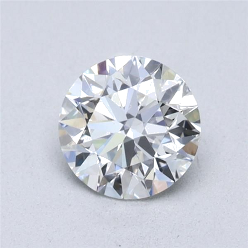0.42 carat F-VVS1 Excellent cut Natūralus Round Deimantas (1)