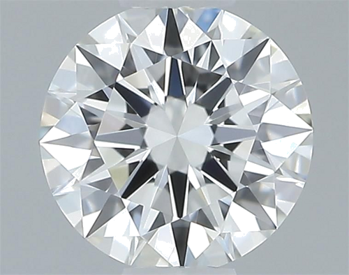 0.45 carat H-VVS2 Excellent cut Natūralus Round Deimantas (1)