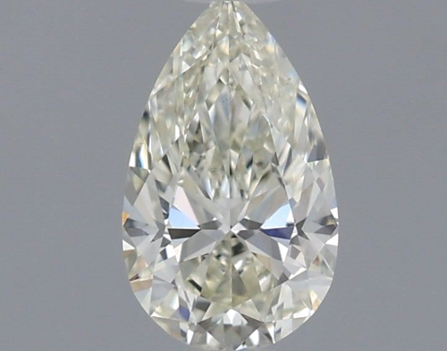 0.6 carat K-VS2 Natūralus Pear Deimantas (1)