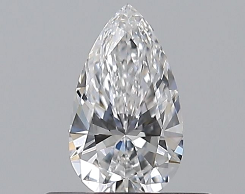 0.31 carat D-VVS1 Natūralus Pear Deimantas (1)
