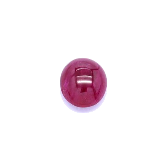 2.11 carat RED CABOCHON cut Oval Rubinas (1)