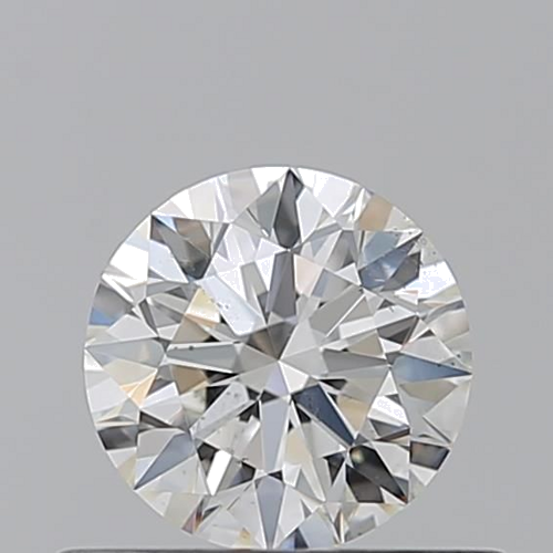0.51 carat H-SI1 Excellent cut Natūralus Round Deimantas (1)
