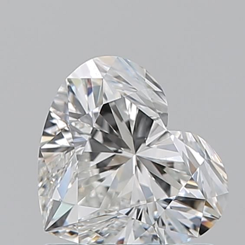 1.01 carat G-VS1 Natūralus Heart Deimantas (1)