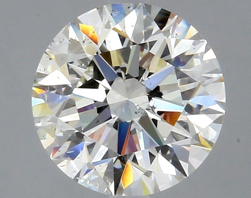 2.55 carat J-SI1 Excellent cut Natūralus Round Deimantas (1)