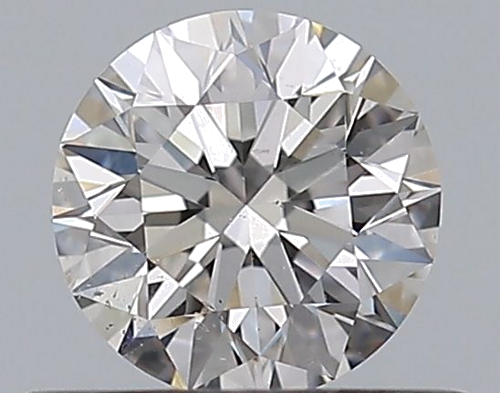 0.42 carat G-SI1 Excellent cut Natūralus Round Deimantas (1)