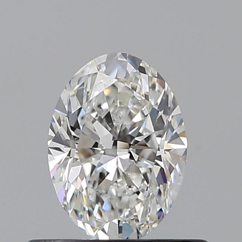0.5 carat G-VS2 Natūralus Oval Deimantas (1)
