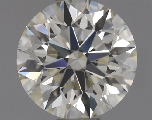 0.54 carat K-VVS1 Excellent cut Natūralus Round Deimantas (1)