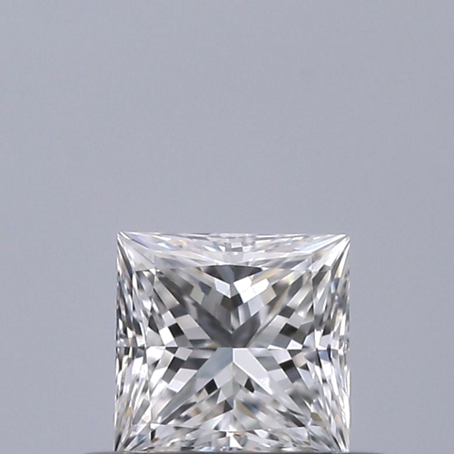 0.34 carat F-VVS2 Natūralus Princess Deimantas (1)