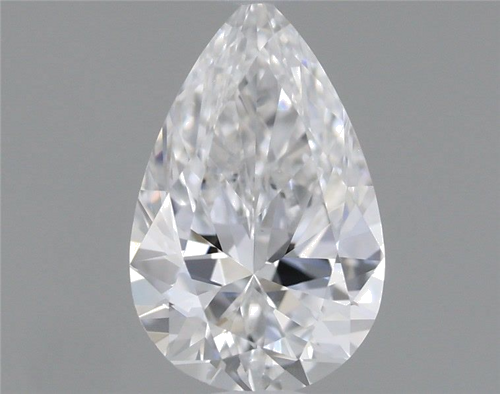 0.4 carat D-VS2 Natūralus Pear Deimantas (1)