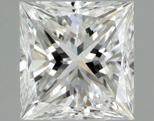 0.41 carat E-VVS1 Natūralus Princess Deimantas (1)