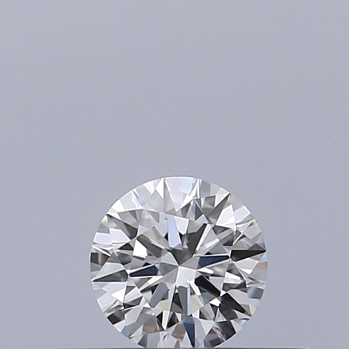 0.23 carat F-VVS1 Excellent cut Natūralus Round Deimantas (1)