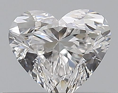 0.41 carat D-VVS1 Natūralus Heart Deimantas (1)