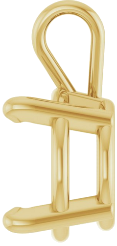 Pakabukas „Round 4-Prong Basket“ 14k yellow gold Round 11.5mm (3)