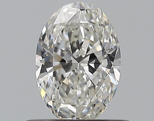 0.51 carat G-VVS2 Natūralus Oval Deimantas (1)