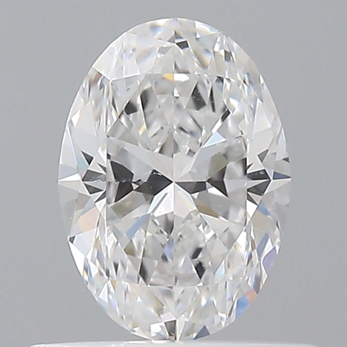 0.61 carat D-SI1 Natūralus Oval Deimantas (1)