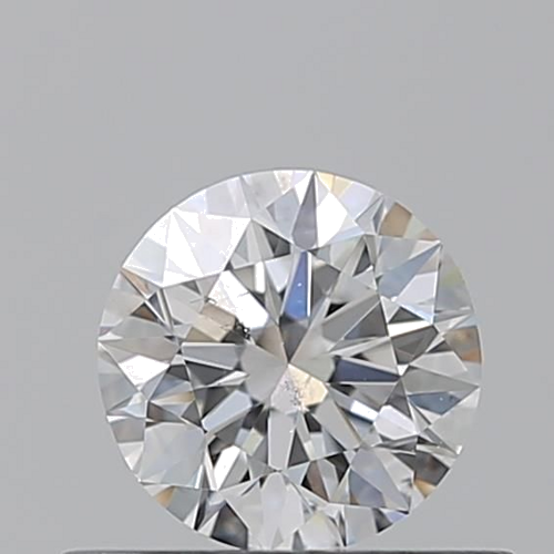 0.5 carat F-SI1 Excellent cut Natūralus Round Deimantas (1)
