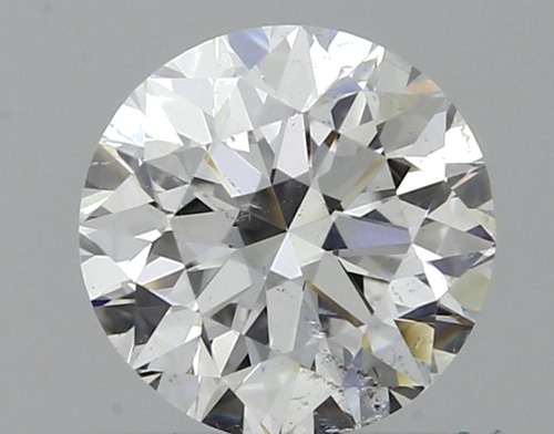 0.5 carat D-SI2 Very Good cut Natūralus Round Deimantas (1)