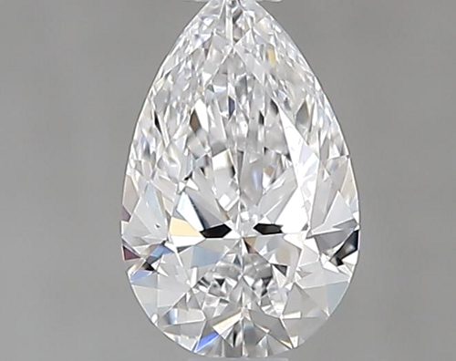 0.51 carat D-VS1 Natūralus Pear Deimantas (1)