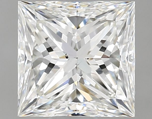 1.0 carat H-VS2 Natūralus Princess Deimantas (1)