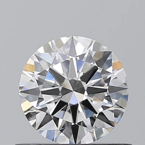 0.61 carat H-IF Excellent cut Natūralus Round Deimantas (1)