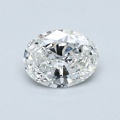0.54 carat F-VS1 Natūralus Oval Deimantas (1)