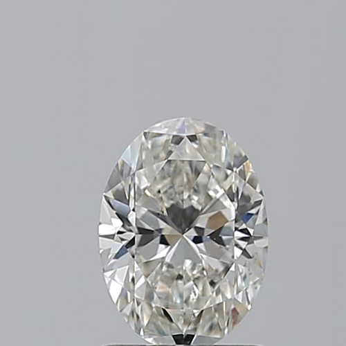 1.01 carat H-SI1 Natūralus Oval Deimantas (1)