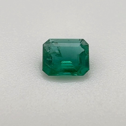 0.265 carat GREEN STEP cut Octagonal Smaragdas (1)