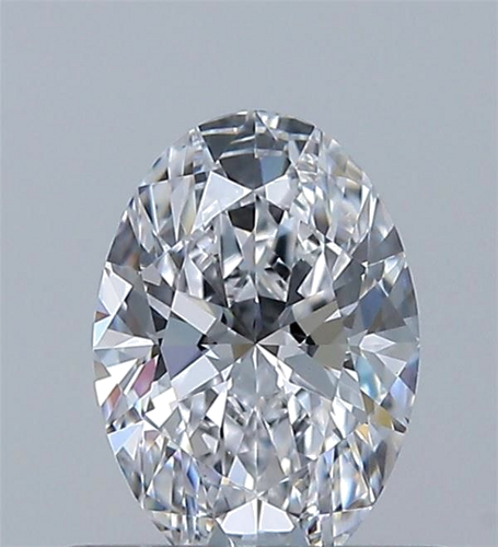 0.5 carat D-VS1 Natūralus Oval Deimantas (1)
