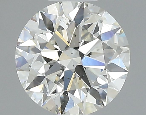 0.57 carat I-SI2 Excellent cut Natūralus Round Deimantas (1)