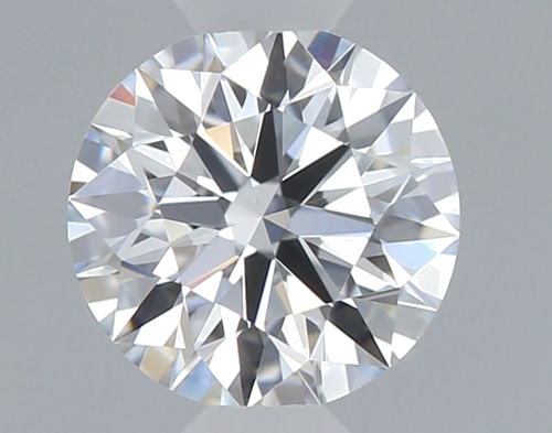 0.44 carat D-VVS2 Excellent cut Natūralus Round Deimantas (1)