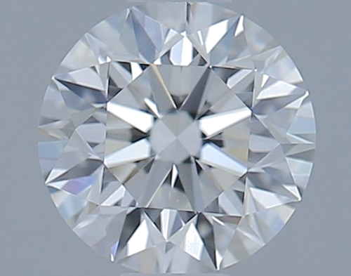 0.5 carat F-VVS1 Excellent cut Natūralus Round Deimantas (1)