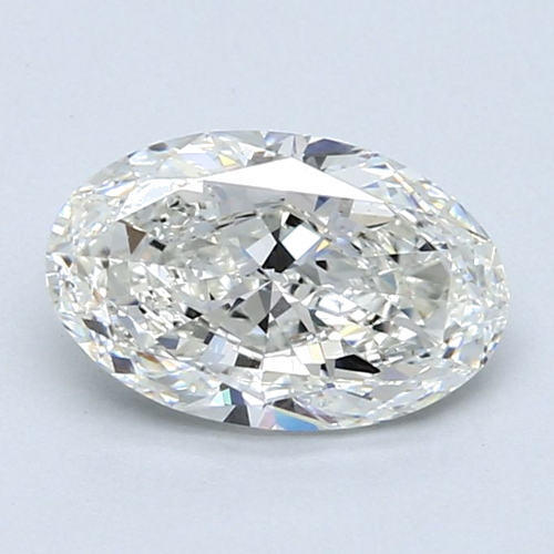 1.51 carat H-SI1 Natūralus Oval Deimantas (1)