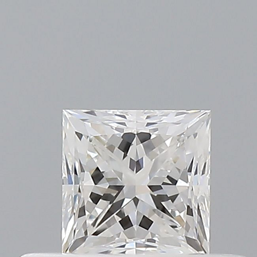 0.4 carat F-VVS1 Natūralus Princess Deimantas (1)