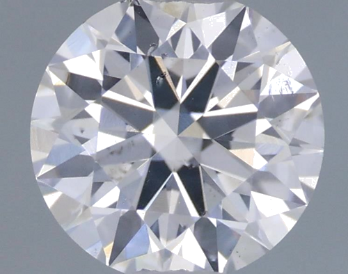 0.63 carat E-SI2 Excellent cut Natūralus Round Deimantas (1)